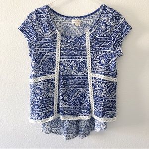 Anthropology Meadow Rue knit top